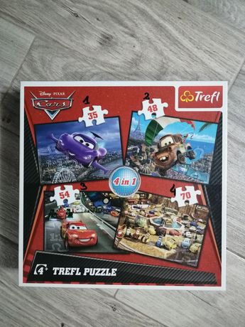 Puzzle cars 4 in 1