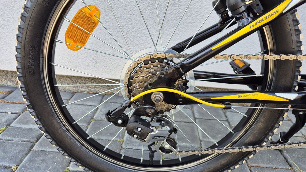 Rower 20 KROSS Hexagon - rama ALU - rowerek dziecięcy