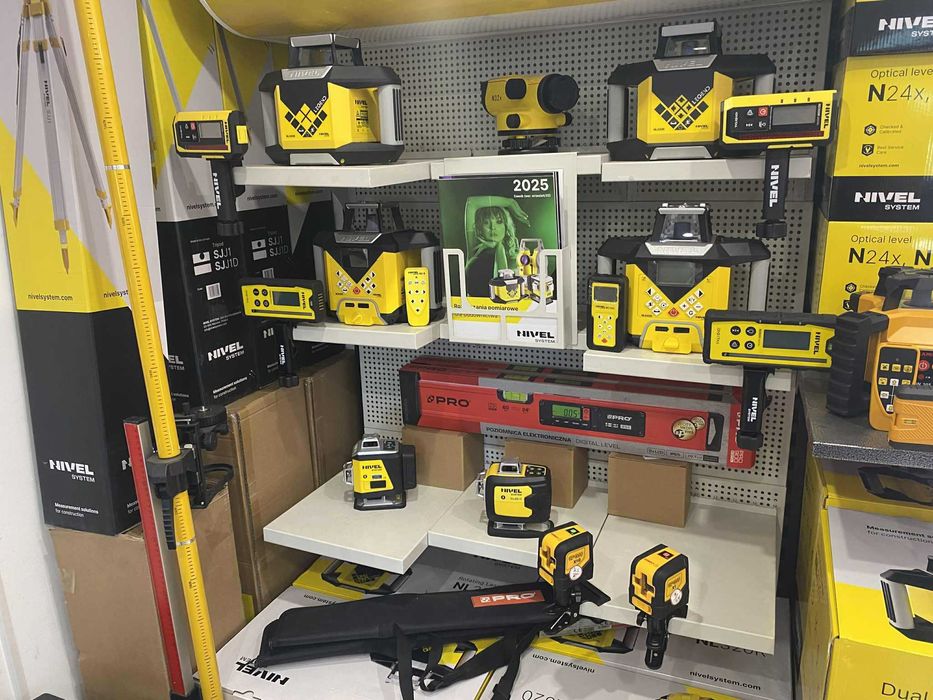 Niwelator Rotacyjny LAMIGO SPIN 320 Laser Nivel Topcon PL Spadki PRO