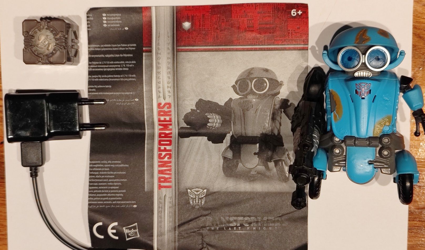 HASBRO Transformers starter Autobot Sqweeks, zabawka interaktywna 6+