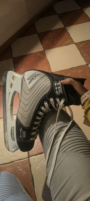 Łyżwy hokejowe, rozmiar 46,5, 29cm