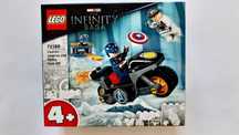 LEGO Super Heroes 76189 Captain America and Hydra Face-Off selado
