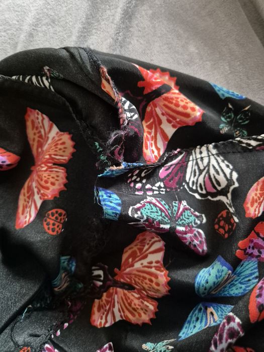 Sukienka letnia roz 12. 38/40 zwiewna nie gniecie się. Maxi dł 140 cm