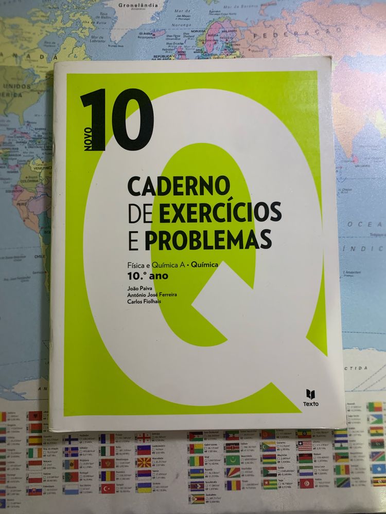 Química 10° ano - Caderno de exercícios e problemas