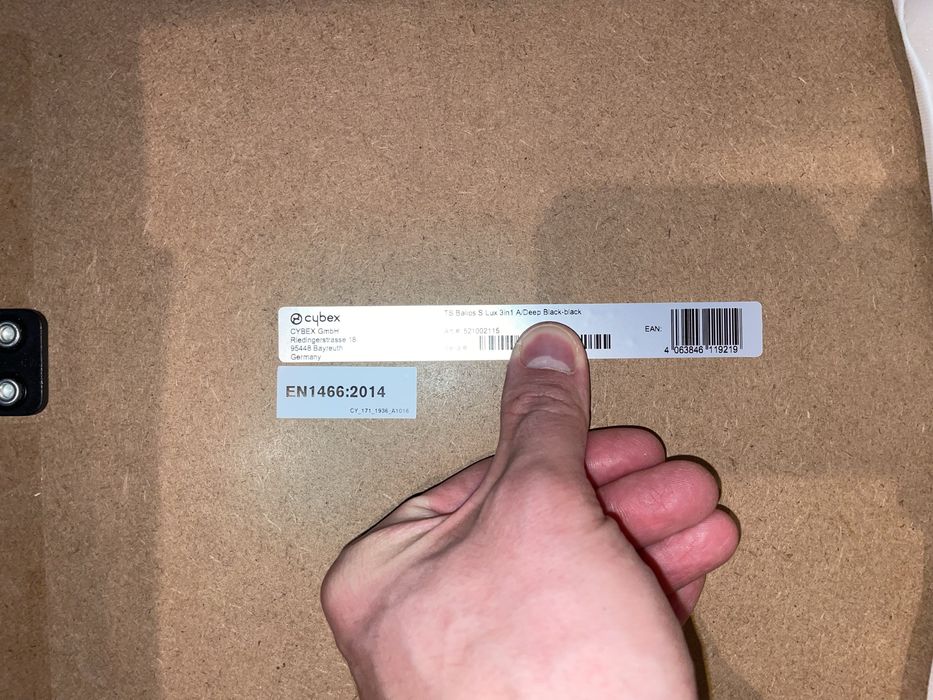 Gondola Cybex Cot S czarna