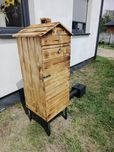 Wedzarnia ogrodowa opalana drewnem tradycyjna zestaw