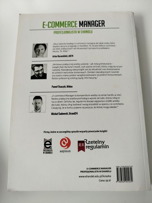 E-commerce Manager Profesjonalista w ehandlu Tom1