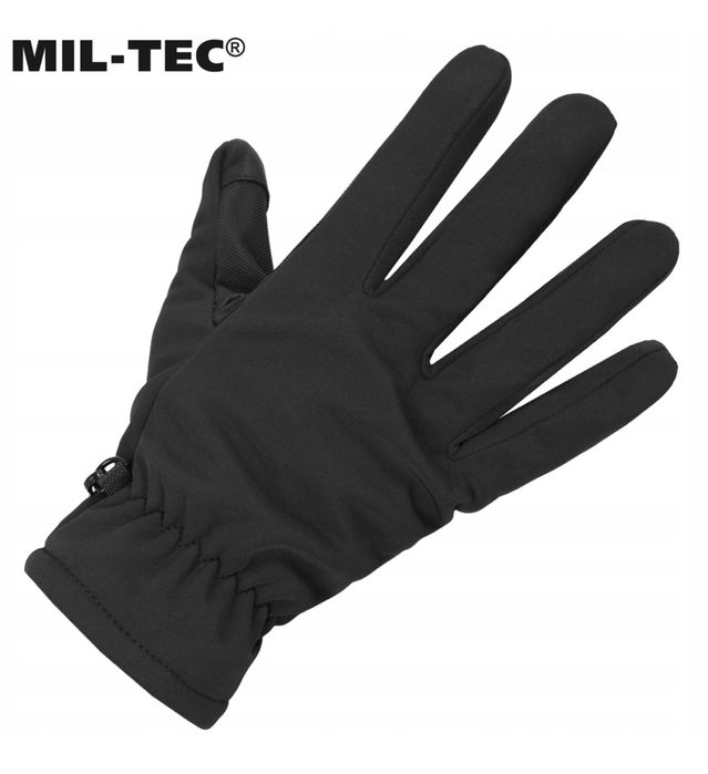 Рукавиці тактичні MIL-TEC утеплені SOFTSHELL THINSULATE