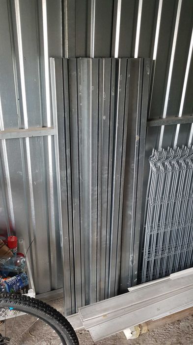 Panel ogrodzeniowy 250cm/103cm/5mm ocynkowane Zestaw Działki ROD