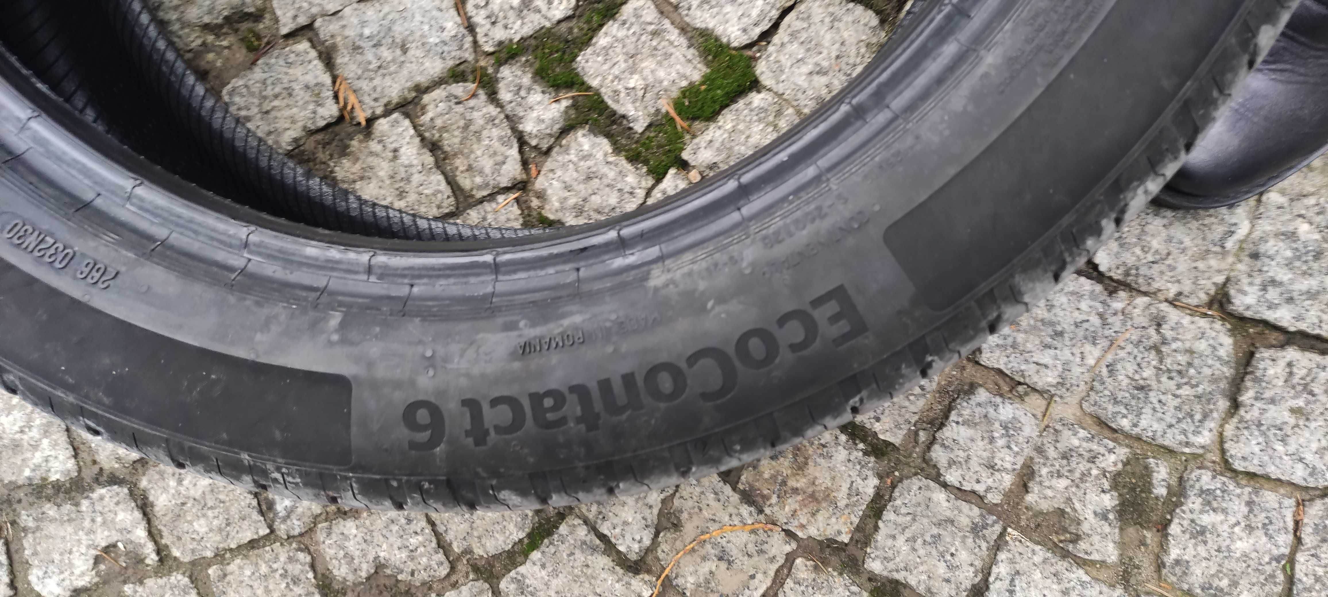 Opony Continental Ecocontact 6 215/50/18 V XL (jak nowe)