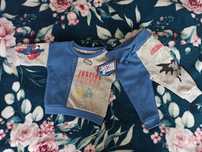 Komplet dresowy bluza spodnie 68 Primark Batman Superman