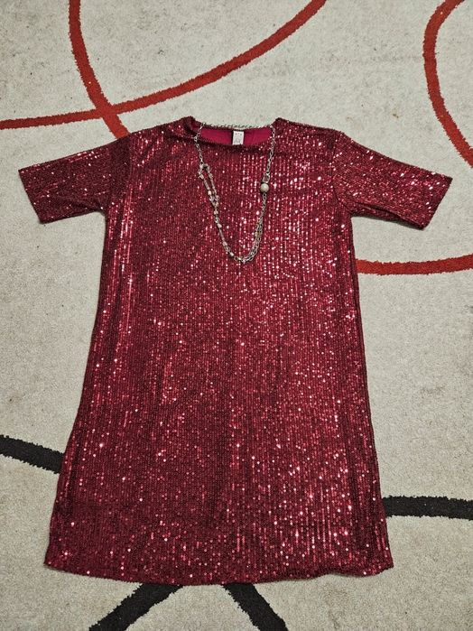 Vestido brilhantes bordeaux (TU) New Collection - novo (oferta fio)

V