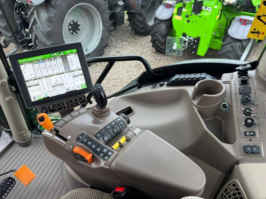 John Deere 6155r 2022r AutoPower 50km 171km Wom GPS LED