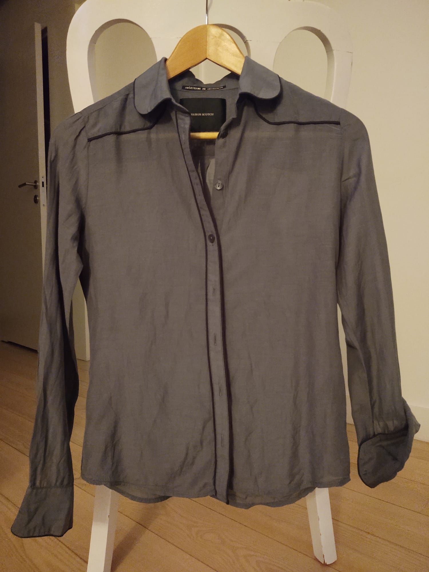 Bluzka koszulowa Maison Scotch
