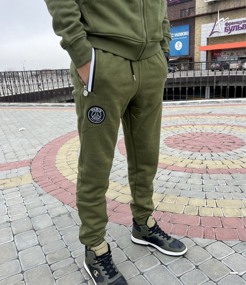 Брюки чоловічі Jordan Psg Flc Statement Pant хакки