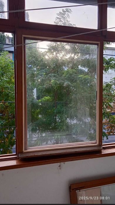 Замена моностекла в старых деревянных окнах