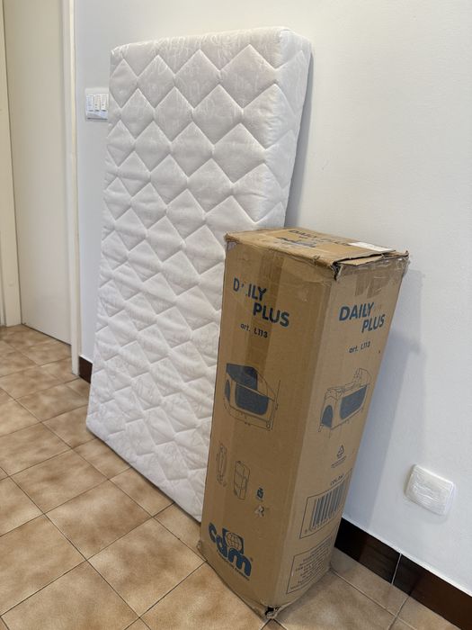 Дитяче ліжко-манеж CAM DAILY PLUS - COL260 з ортопедичним матрацом