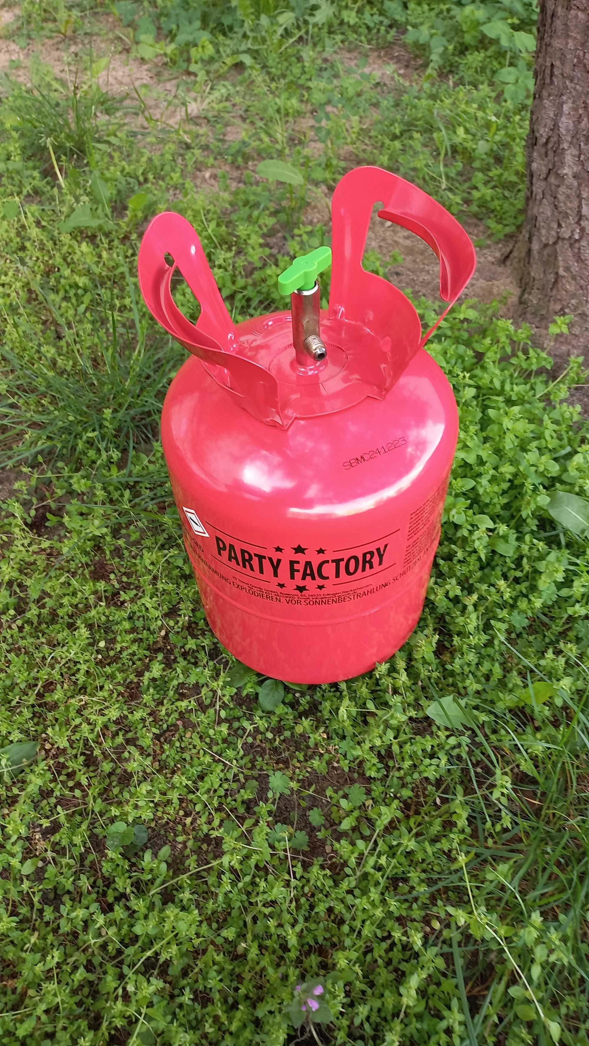 Pusta butla na hel do balonów