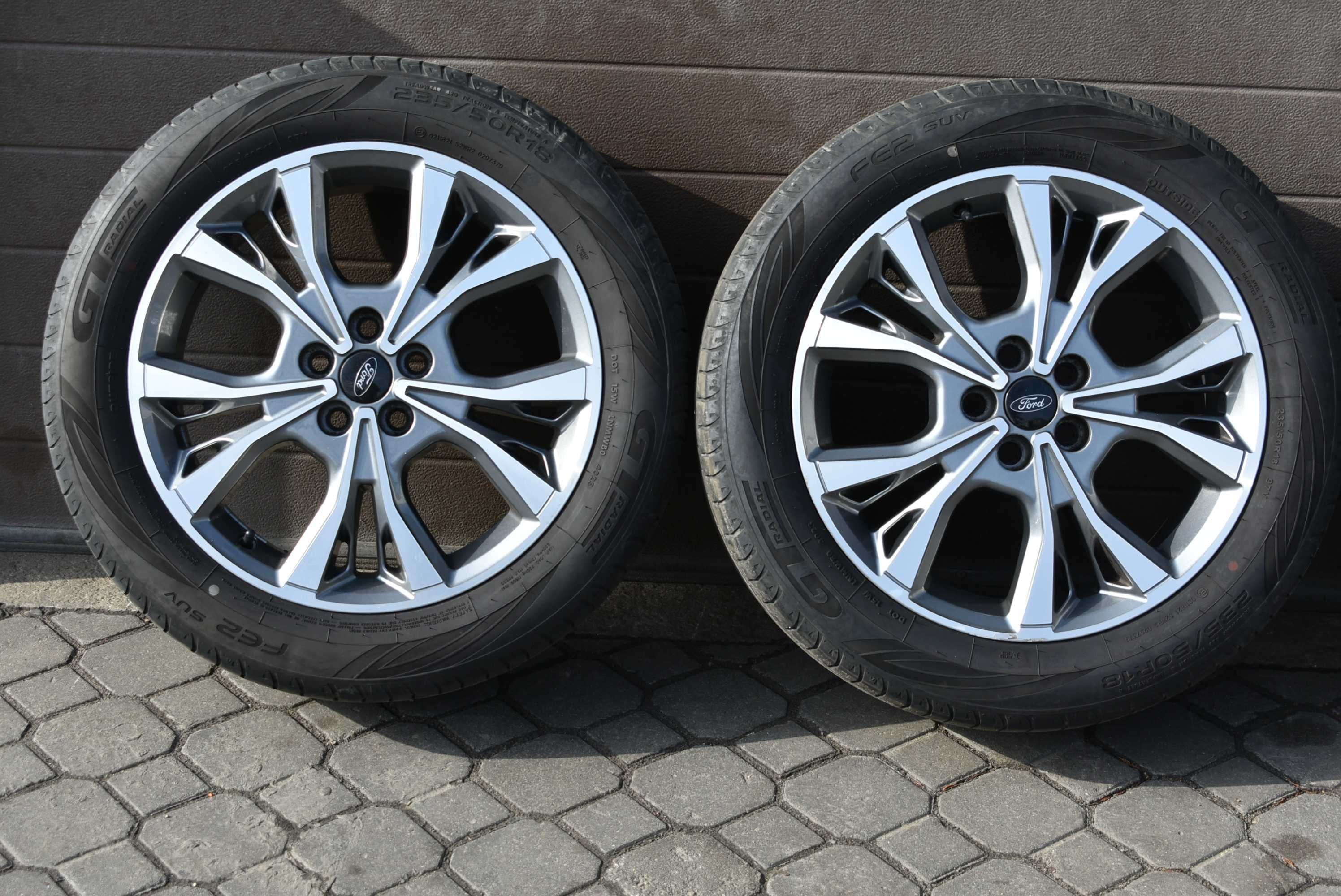 Ford S-max koła felgi aluminiowe opony HM2J-A1B 7.5Jx18H2 LATO