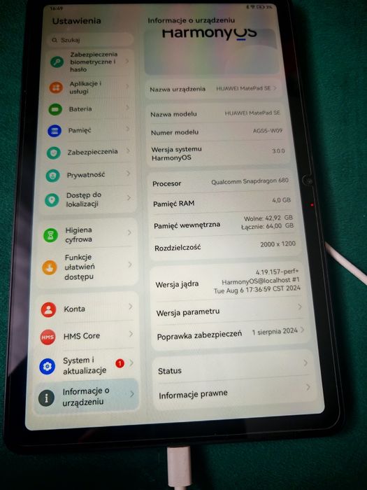 tablet HUAWEI MatePad SE 10.4" 4/64