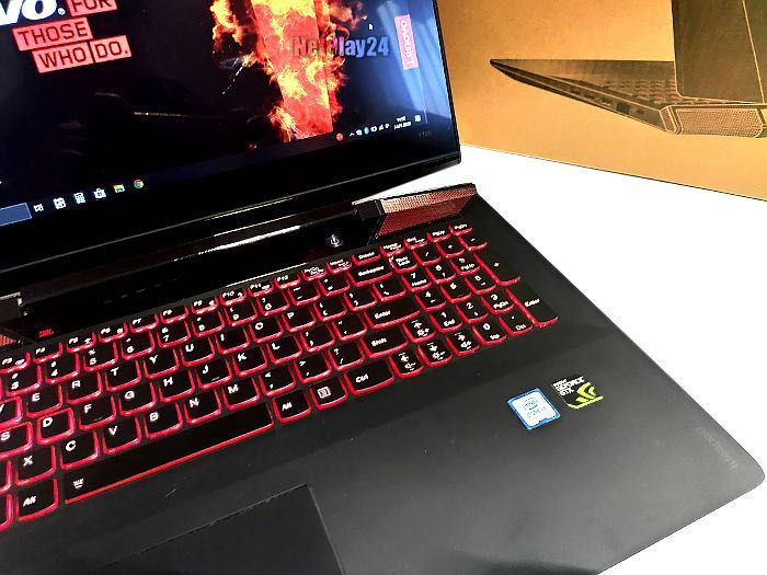 Gamingowy Laptop Lenovo Osmio i7 NVIDIA 16GB SSD W11 Do Gier Jak Nowy