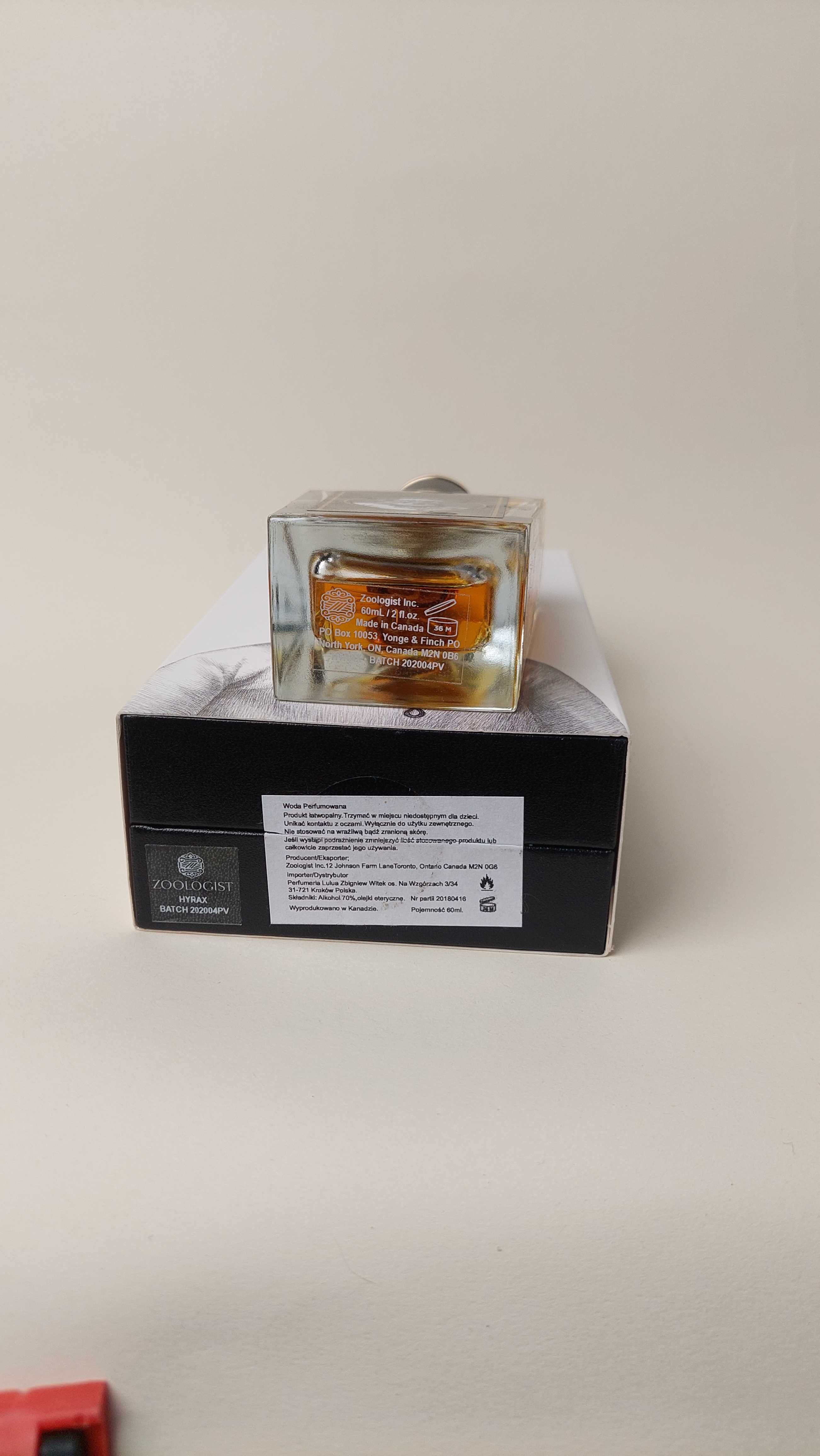 perfumy Zoologist Hyrax, ok. 58ml