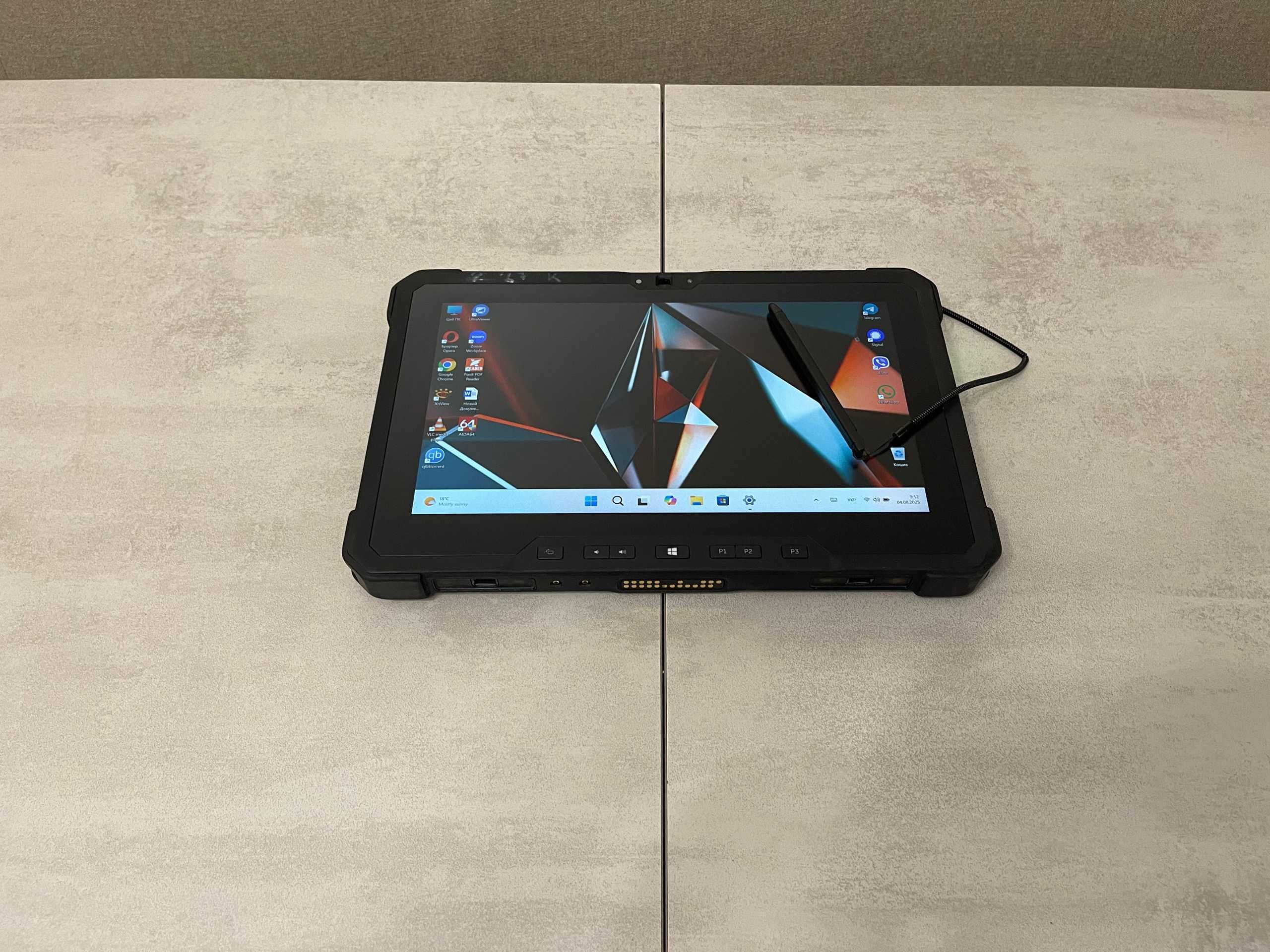 Захищений планшет Dell 7212 Rugged/11.6" FHD/i5-7300U/8GB/512GB/4G LTE