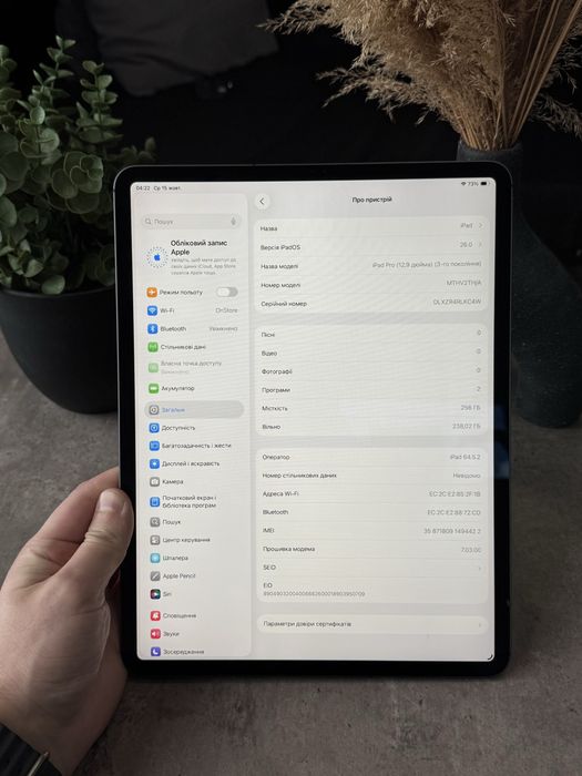 Продам Ipad Pro 12.9
