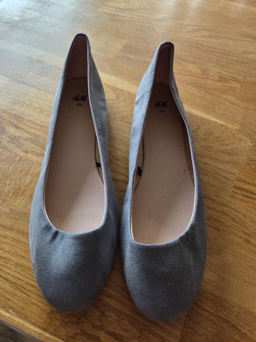 Baleriny HM 39 szare