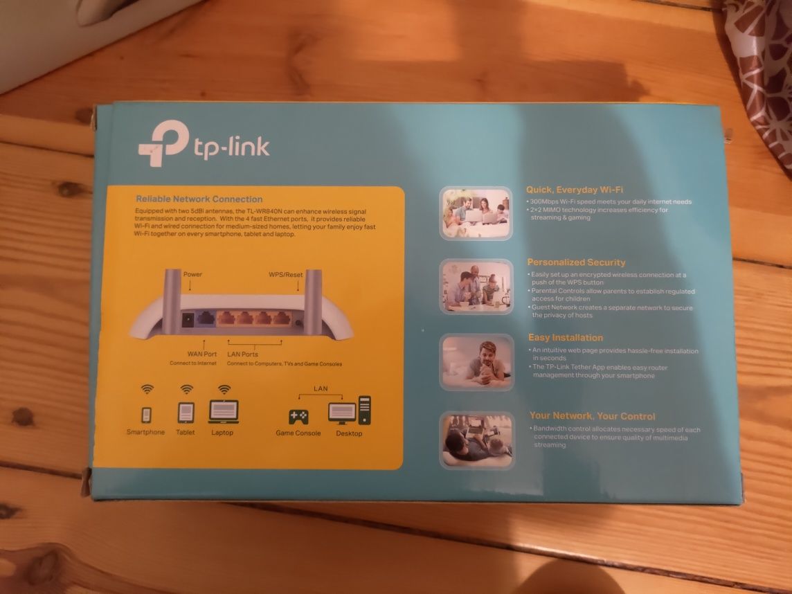 Router tp-link TL-WR840N