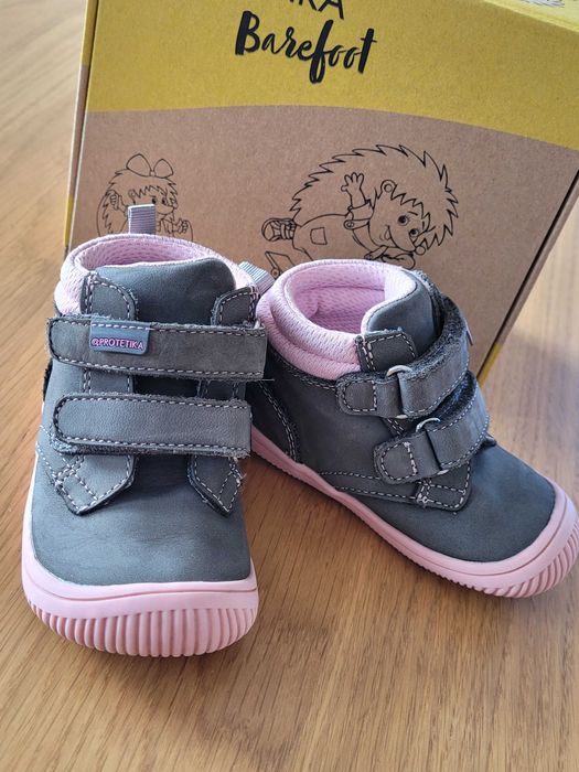 Buty skórzane całoroczne barefoot Protetika 21.