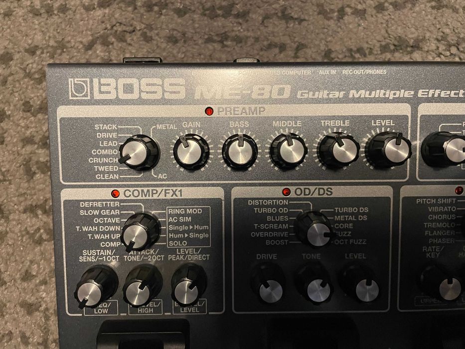 Multiefekt gitarowy Boss ME-80