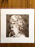Marilyn Monroe (Glow) Plakat premium Art Print 40x40 cm