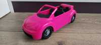 Samochód dla małych lalek lalki różowy kabriolet