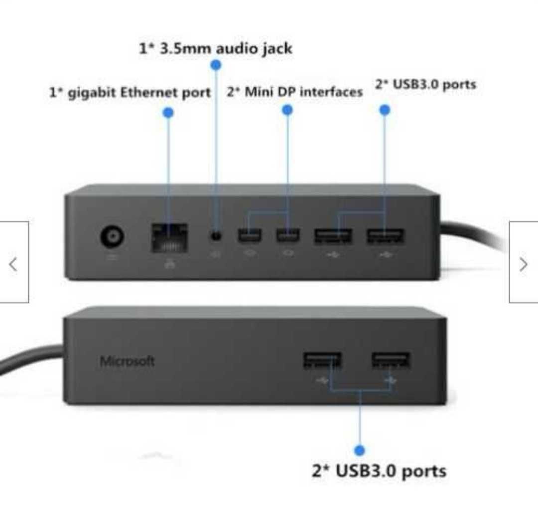 Microsoft Surface Dock Nova Na caixa