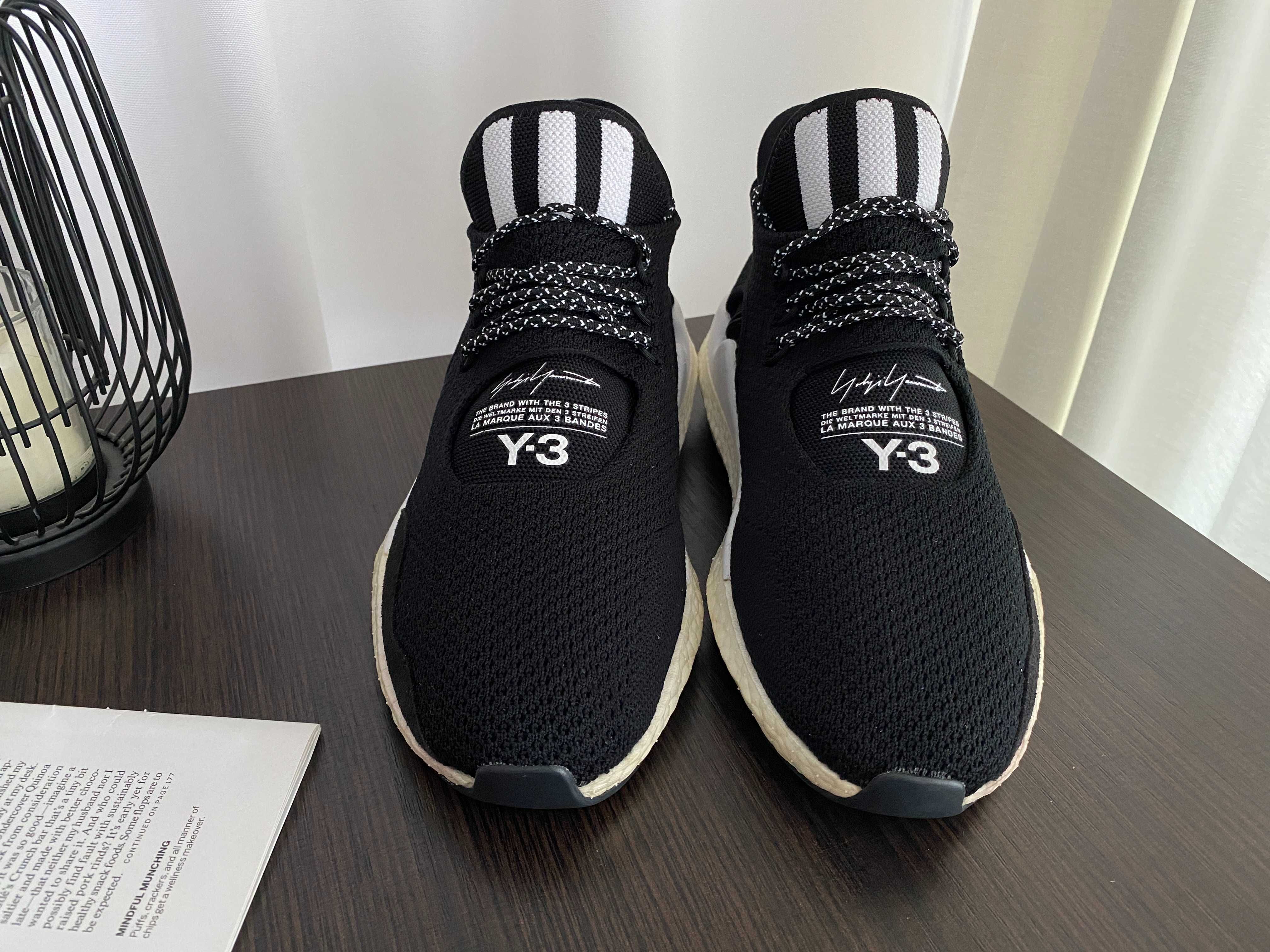 Кросівки Adidas Y-3 Yohji Yamamoto Saikou Core Black (Оригінал, 42 р).