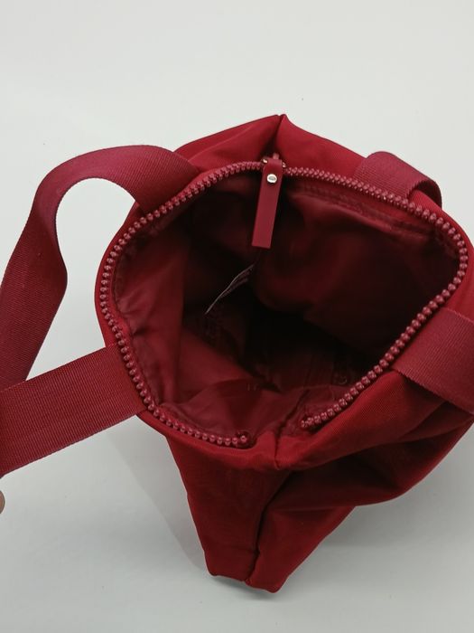 Bolsa senhora vermelho cosmética