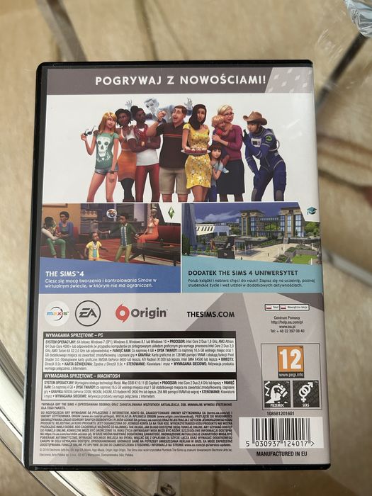 The Sims 4 Uniwersytet zestaw