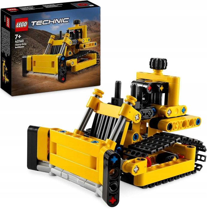 Klocki Lego Technic 42163 Buldożer do zadań specjalnych 7 + prezent