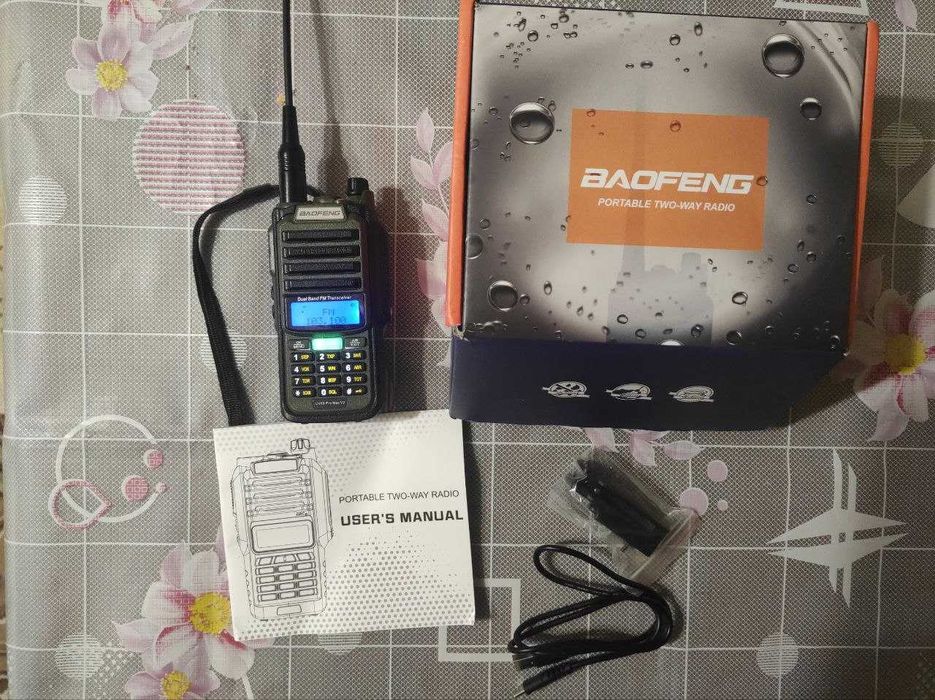 Рация Baofeng UV-68 Pro Max V2 до 10 Вт зарядка Type-C