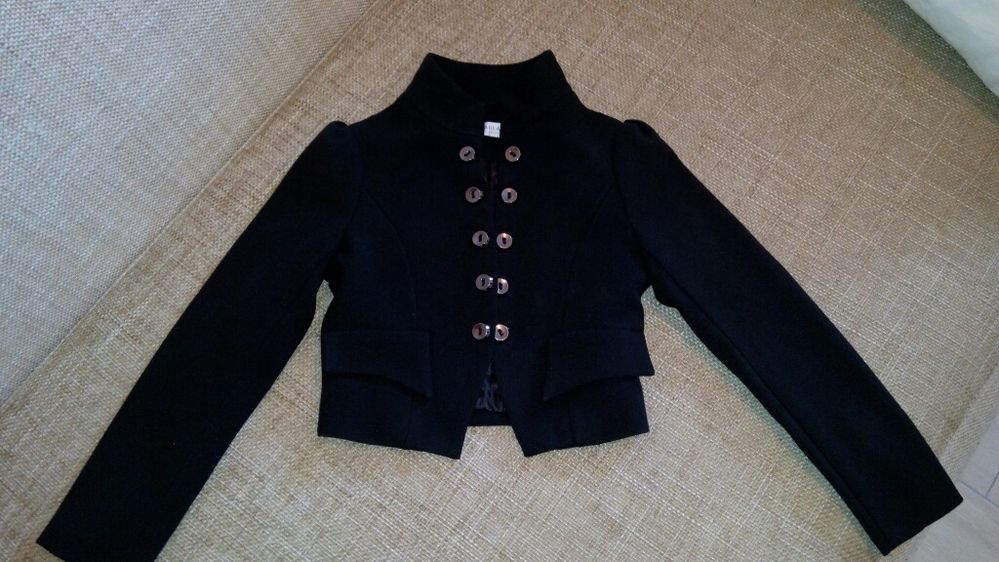 Школьный пиджак жакет свитшот кофта худи Colabear 114р для девочки