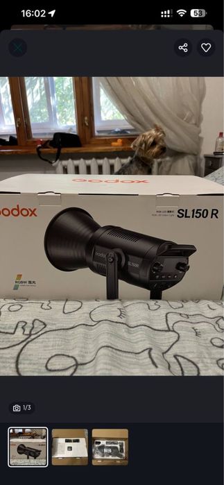 Продам постоянный свет godox sl150r rgb