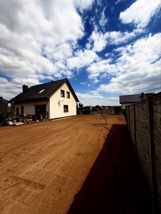 Przesiana ziemia pod trawnik