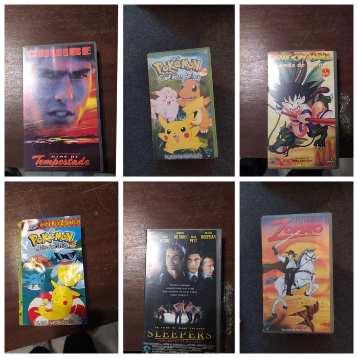 Cassetes VHS Filmes