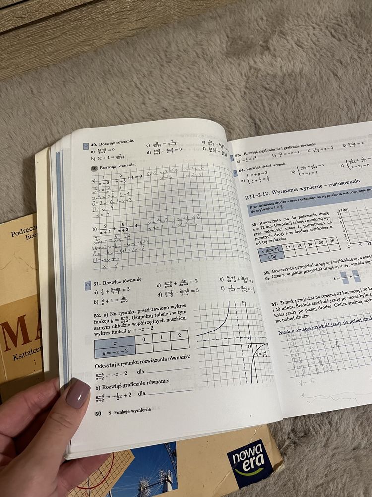 Podrecznik z matematyki i ćwiczenia 2 nowa era