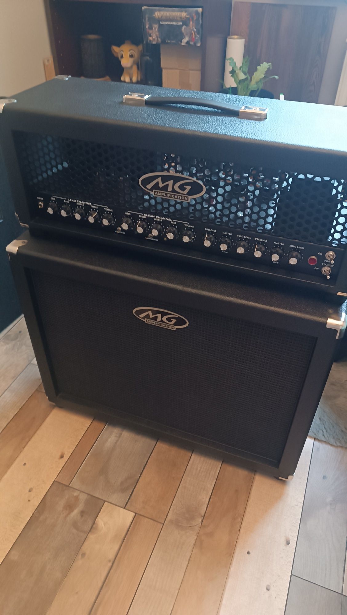 Wzmacniacz lampowy MG Fendmess 2x50 stereo midi