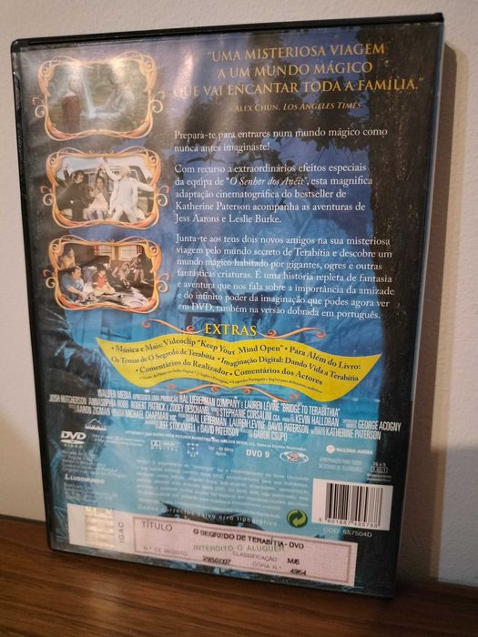 Filme DVD: O Segredo de Terabítia - Bridge to Terabithia