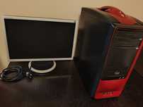 Stary komputer + Monitor Samsung