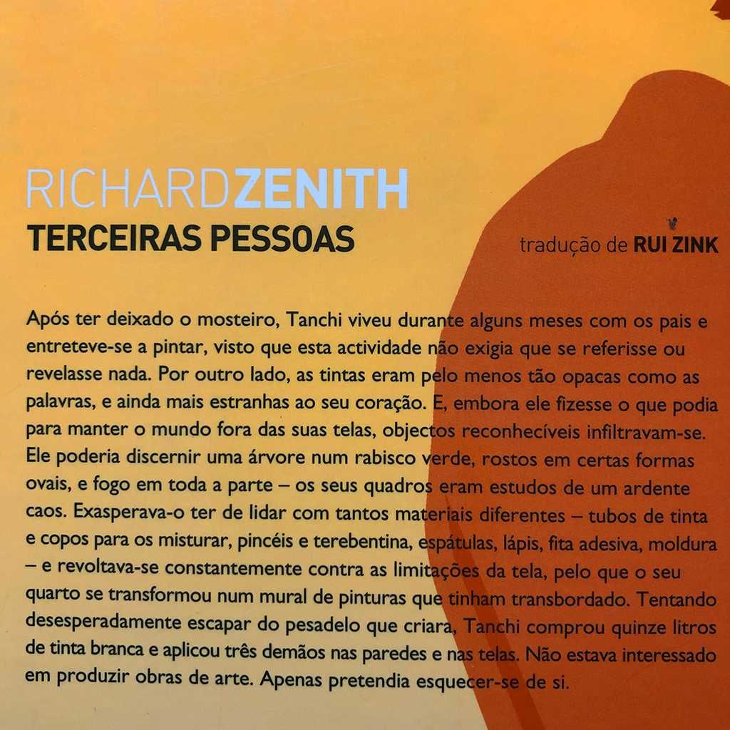 TERCEIRAS PESSOAS (Contos) Richard Zenith