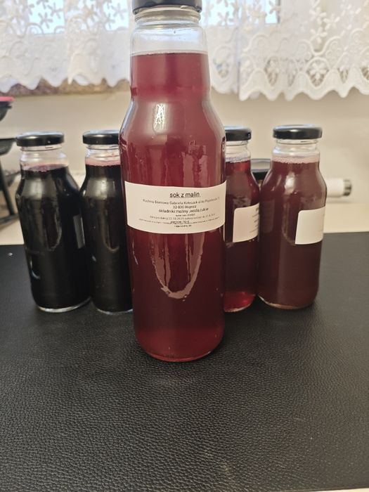 Domowy Sok malinowy 750 ml